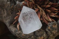 Polished Rare Inclusion Quartz Points x 6 From Madagascar