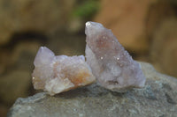 Natural Amethyst Spirit Quartz Clusters x 20 From Boekenhouthoek, South Africa