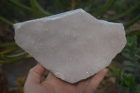 Natural Rare Blue Lace Agate Plate x 1 From Namibia