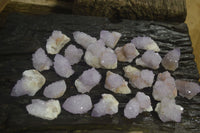 Natural Amethyst Spirit Quartz Crystals x 24 From Boekenhouthoek, South Africa