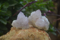 Natural Amethyst Spirit Quartz Crystals x 24 From Boekenhouthoek, South Africa