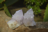 Natural Amethyst Spirit Quartz Crystals x 24 From Boekenhouthoek, South Africa