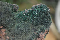 Natural Salrose Cobaltion Dolomite Specimens with Malachite and Heterogenite x 2 From Kakanda, Congo