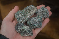 Natural Rare Emerald Mica In Matrix Cobbed Specimens x "Lot" From Mutoko, Zimbabwe