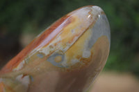 Polished Polychrome Jasper Standing Free Forms x 2 From Madagascar