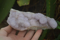 Natural Amethyst Spirit Quartz Clusters x 2 From Boekenhouthoek, South Africa