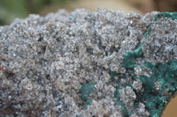 Natural Ball Malachite On Quartz Matrix Specimens x 2 From Mindigi Mine, Congo