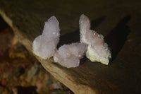 Natural Amethyst and Ametrine Spirit Quartz Clusters x 35 From Boekenhouthoek, South Africa