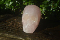 Polished Rose Quartz Skull x 1 From Madagascar