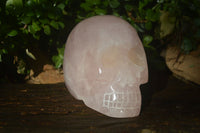 Polished Rose Quartz Skull x 1 From Madagascar