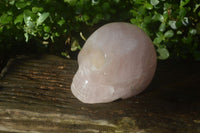 Polished Rose Quartz Skull x 1 From Madagascar