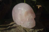 Polished Rose Quartz Skull x 1 From Madagascar