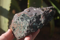 Natural Libethenite Crystals On Dolomite Matrix Specimens x 2 From Shituru, Congo