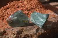 Natural Jade Cobbed Specimens x 35 From Swaziland