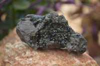 Natural Libethenite Crystals On Dolomite Matrix Specimens x 6 From Shituru, Congo