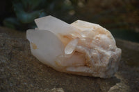 Natural Castle Quartz Crystals x 6 From Madagascar