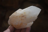 Natural Castle Quartz Crystals x 6 From Madagascar