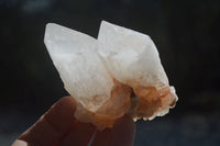 Natural Castle Quartz Crystals x 6 From Madagascar