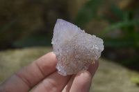 Natural Ametrine Spirit Quartz Clusters x 12 From Boekenhouthoek, South Africa