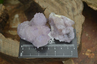 Natural Ametrine Spirit Quartz Clusters x 12 From Boekenhouthoek, South Africa