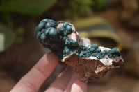 Natural A Grade Ball Malachite on Quartz Matrix x 3 From Kambove, Congo