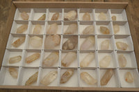 Natural Assortment Of Quartz Crystals x 35 From Southern Africa