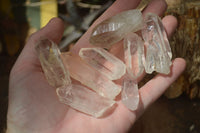 Natural Clear Quartz Crystals x 2 Kg Lot From Zimbabwe