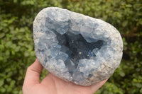 Natural Celestite Geode Specimen x 1 From Sakoany, Madagascar