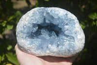 Natural Celestite Geode Specimen x 1 From Sakoany, Madagascar