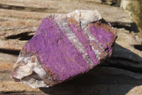 Natural Metallic Purpurite Cobbed Specimens x 12 From Erongo, Namibia