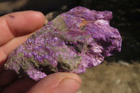 Natural Stichtite Cobbed Specimens x 10 From Barberton, South Africa