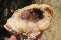 Natural Mixed Zululand Geodes x 3 from Jozini, South Africa