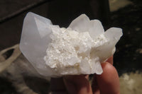 Natural White Quartz Crystal Clusters x 13 From Madagascar