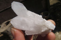 Natural White Quartz Crystal Clusters x 13 From Madagascar