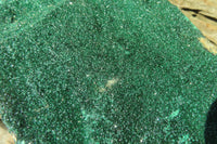 Natural Crystalline Malachite Specimens x 2 From Congo