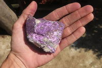 Natural Metallic Purpurite Cobbed Specimens x 12 From Erongo, Namibia