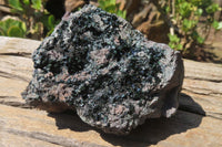 Natural Libethenite Crystals On Dolomite Matrix Specimen x 1 From Shituru, Congo