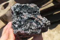 Natural Libethenite Crystals On Dolomite Matrix Specimen x 1 From Shituru, Congo