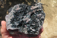 Natural Libethenite Crystals On Dolomite Matrix Specimen x 1 From Shituru, Congo