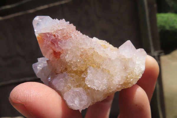 Natural Amethyst Spirit Quartz Crystals x 35 From Boekenhouthoek, South Africa