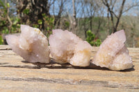 Natural Amethyst Spirit Quartz Crystals x 35 From Boekenhouthoek, South Africa