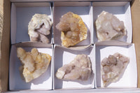 Natural Spirit Quartz Clusters x 6 From Boekenhouthoek, South Africa