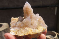 Natural Spirit Quartz Clusters x 6 From Boekenhouthoek, South Africa