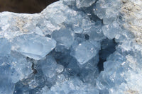 Natural Celestite Geode Specimen x 1 From Sakoany, Madagascar