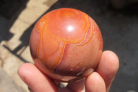 Polished Polychrome Jasper Spheres x 6 From Madagascar