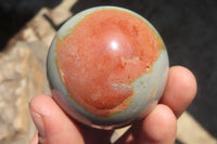 Polished Polychrome Jasper Spheres x 6 From Madagascar