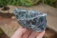 Natural Watermelon Fluorite Cobbed Specimens x 3 From Uis, Namibia