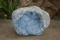 Natural Celestite Geode Specimen x 1 From Sakoany, Madagascar