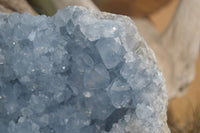 Natural Celestite Geode Specimen x 1 From Sakoany, Madagascar