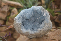 Natural Celestite Geode Specimen x 1 From Sakoany, Madagascar